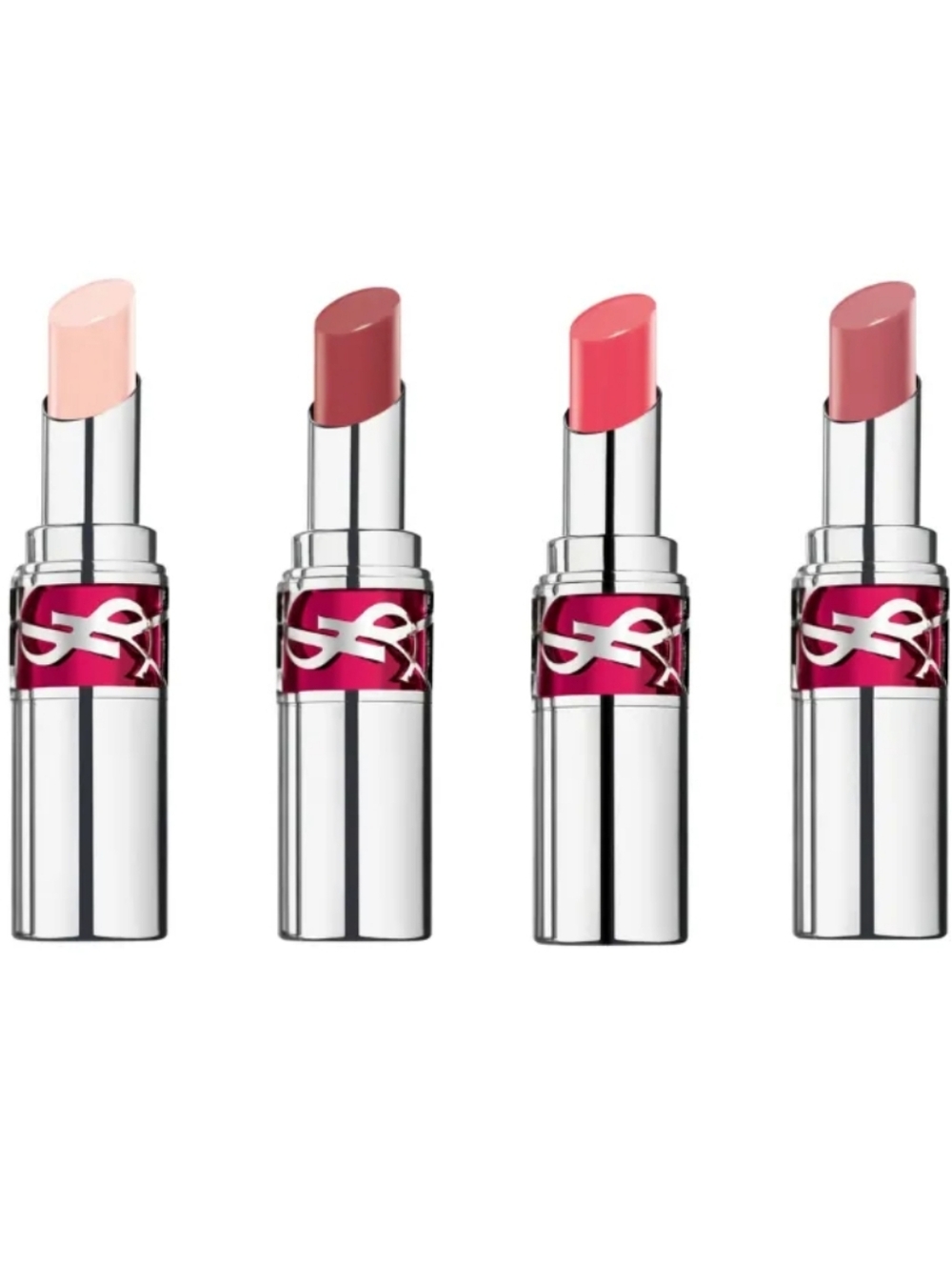 YSL Loveshine Candy Glaze Glossy Shine Lip Gloss Stick In 44 Nude Lavalliere